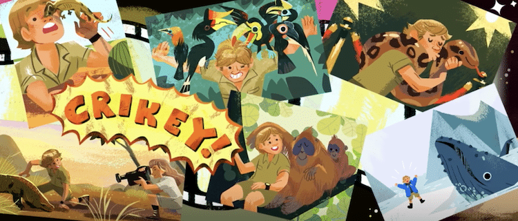 Part+of+the+Google+Doodle+depicting+Steve+Irwin%27s+life+accomplishments.+Irwin+devoted+his+life+to+animal+conservation%2C+leading+the+Steve+Irwin+Conservation+Foundation+and+the+International+Crocodile+Rescue.+Irwin+also+hosted+multiple+television+series+focused+on+nature+and+operated+Australia+Zoo.+Despite+his+conservationism+throughout+his+life%2C+PETA+took+issue+with+Google%27s+celebration+of+his+life.+%5BPicture+credit%3A+Google%5D