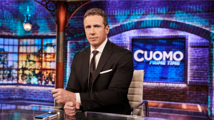 Chris Cuomo on Cuomo Prime Time. Credit: Jermey Freeman/CNN.