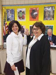 In 2016, Donna Pierez was elected to become a Great Neck Board of Education Trustee for the first time (Credit: The Great Neck Record).