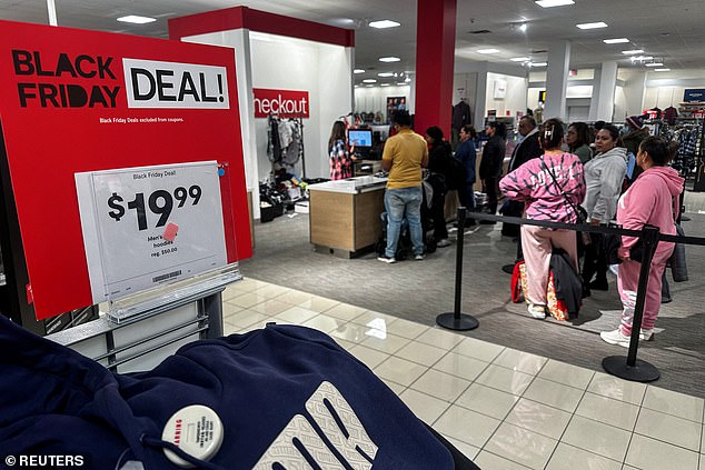 JC Penny on Black Friday