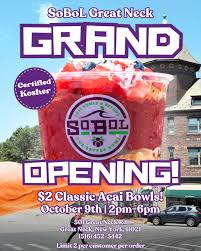 SoBol’s Grand Opening Flyer (Credit: SoBol).